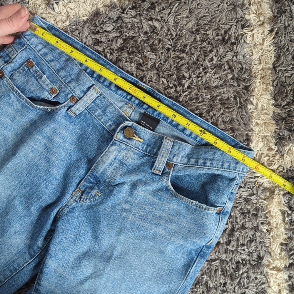 Calvin Klein Jeans Vintage Folded Hem Sewn Denim Size Women's 8 - Picture 2 of 8